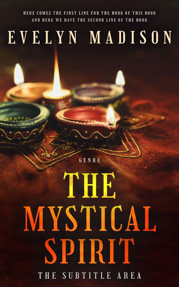 Front view of Eclipse #14288 - Premade Religion & Spirituality Book Cover | BookCoverZone