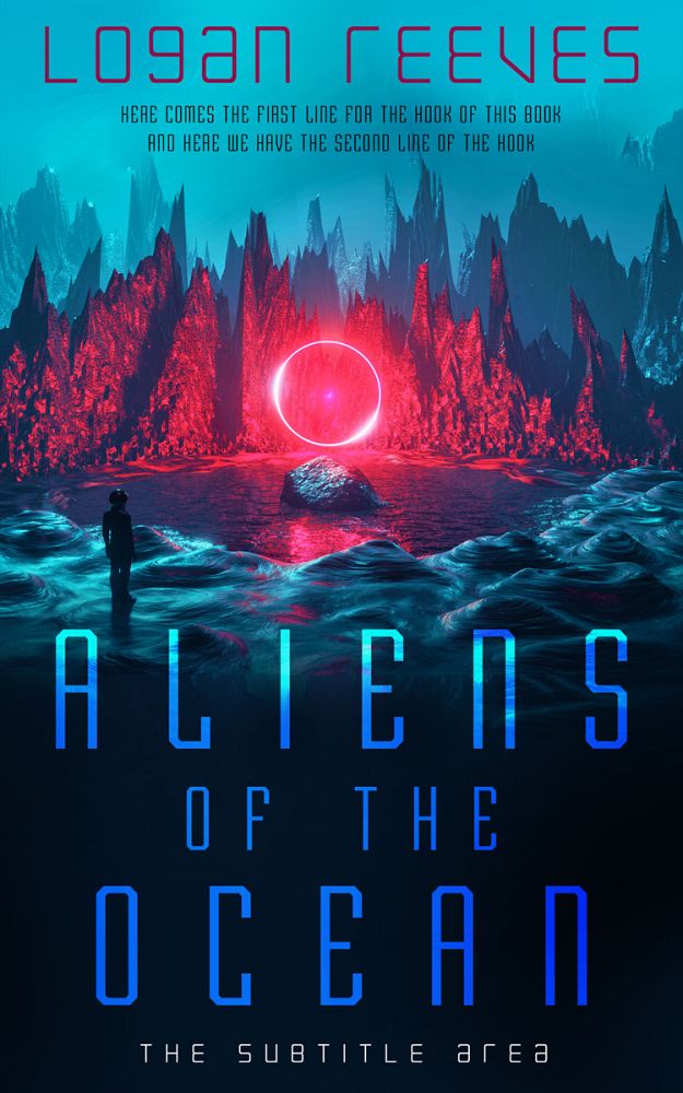 Front view of Big Stone #14342 - Premade Science Fiction Book Cover | BookCoverZone