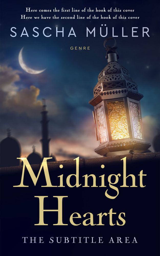 Front view of Mirage #14458 - Premade Religion & Spirituality Book Cover | BookCoverZone
