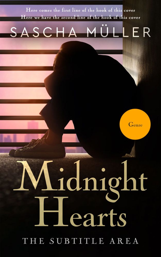 Front view of Night Rider #14460 - Premade Health & Mind & Body Book Cover | BookCoverZone