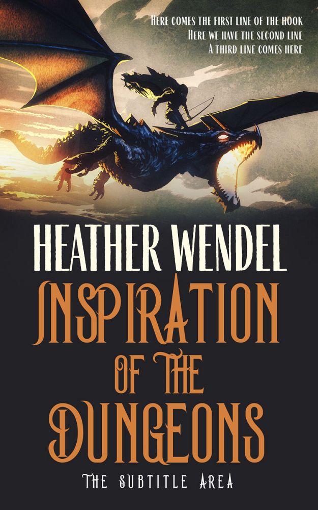 Front view of Dune #14498 - Premade Fantasy Book Cover | BookCoverZone