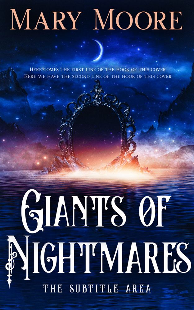 Front view of Eunry #14525 - Premade Fantasy Book Cover | BookCoverZone