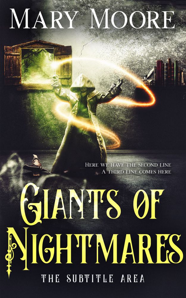 Front view of Sapling #14526 - Premade Fantasy Book Cover | BookCoverZone