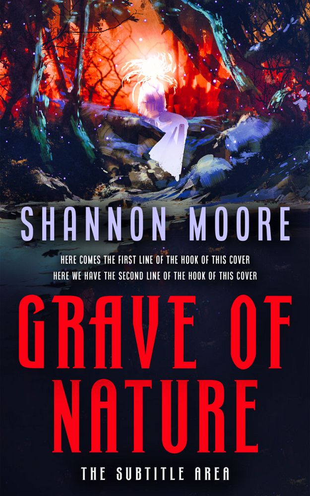 Front view of Mandy #14532 - Premade Fantasy Book Cover | BookCoverZone