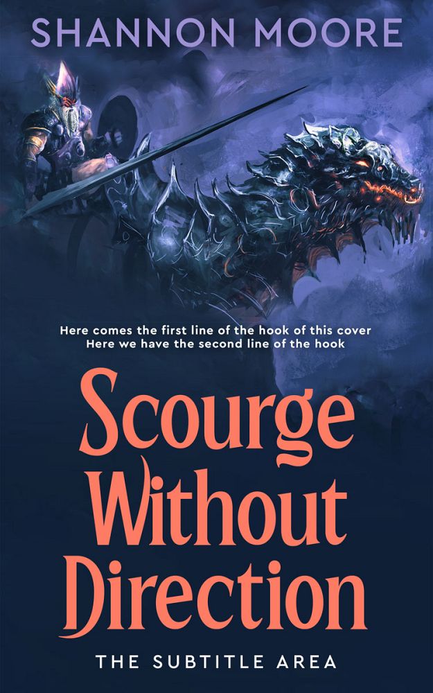 Front view of Big Stone #14582 - Premade Fantasy Book Cover | BookCoverZone