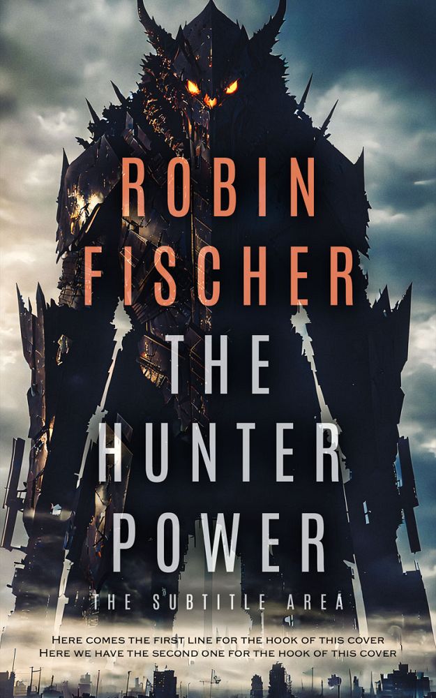 Front view of Bison Hide #14680 - Premade Apocalyptica Book Cover | BookCoverZone