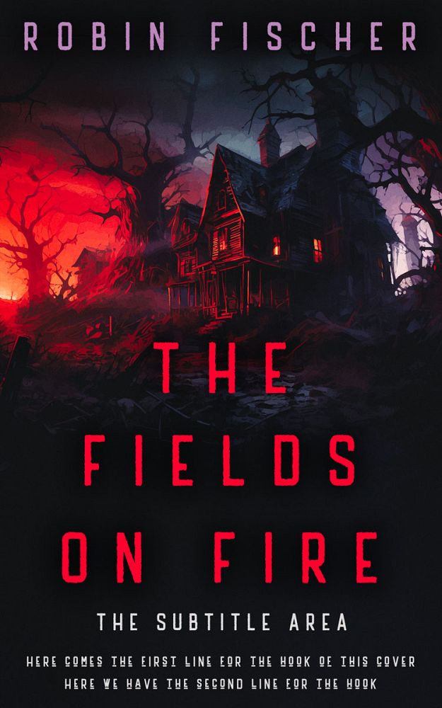 Front view of Baltic Sea #14733 - Premade Horror Book Cover | BookCoverZone