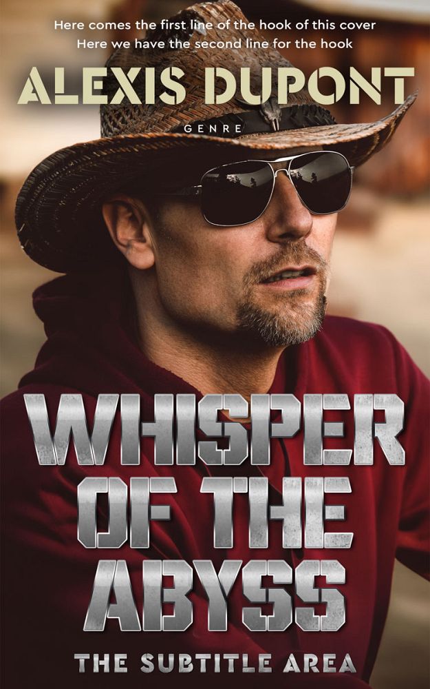 Front view of Jon #14737 - Premade Travel Book Cover | BookCoverZone