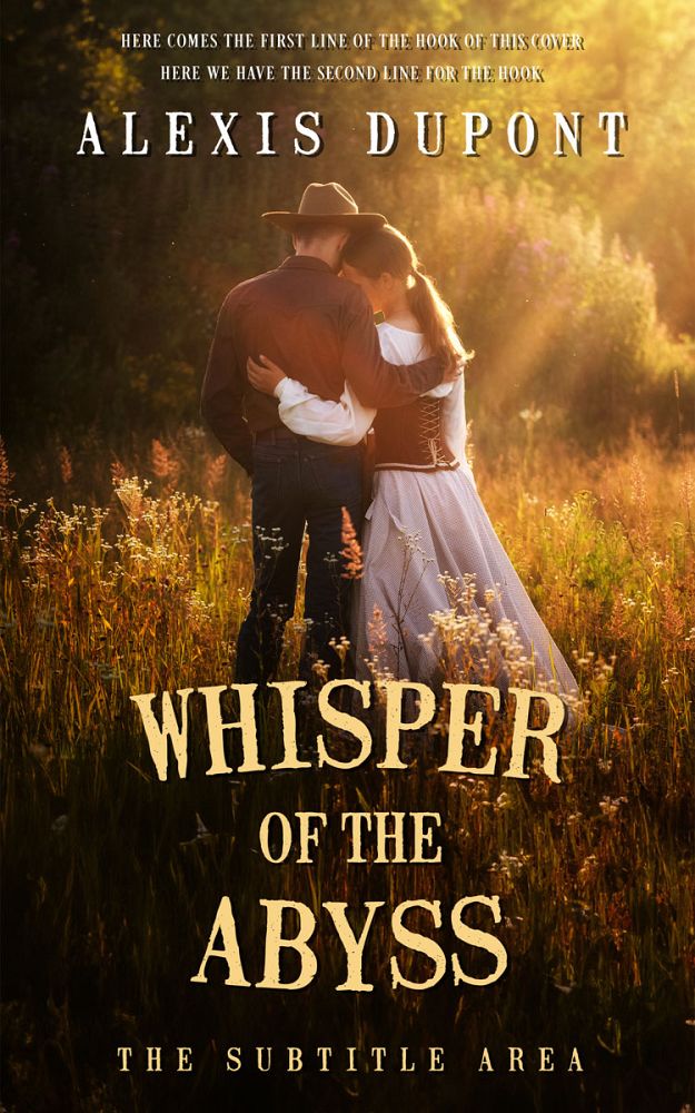 Front view of Di Serria #14750 - Premade Romance Book Cover | BookCoverZone