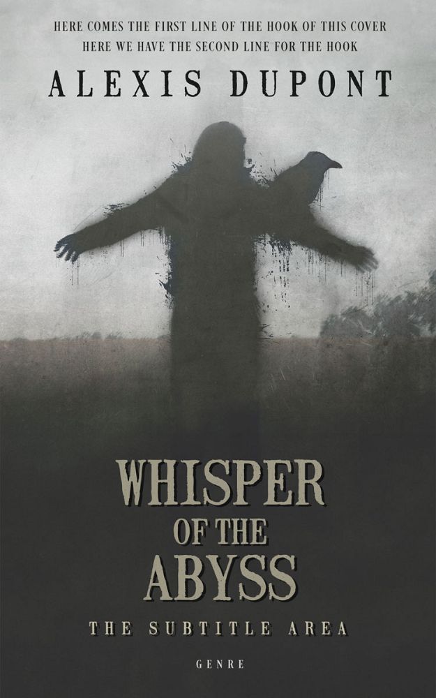 Front view of Pumice #14754 - Premade Horror Book Cover | BookCoverZone