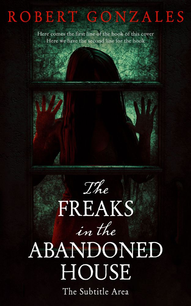 Front view of Rangoon Green #14791 - Premade Horror Book Cover | BookCoverZone