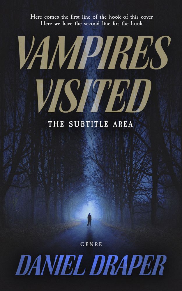 Front view of Charade #14805 - Premade Horror Book Cover | BookCoverZone