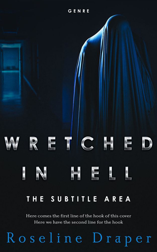 Front view of Bunker #14820 - Premade Horror Book Cover | BookCoverZone
