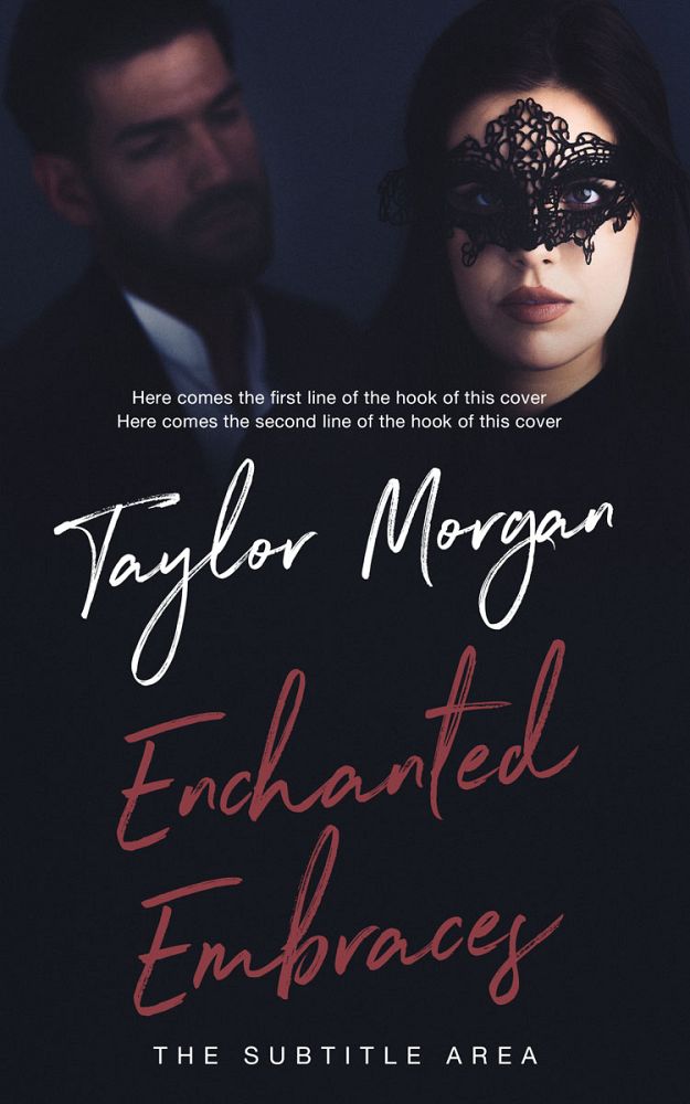 Front view of Shark #14869 - Premade Romance Book Cover | BookCoverZone