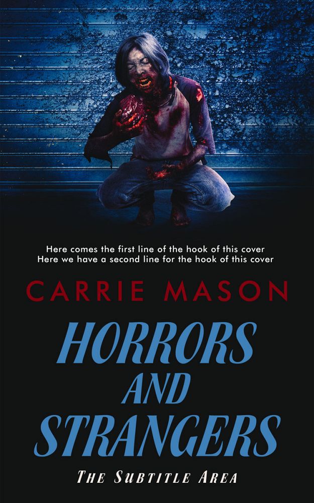 Front view of Mirage #14906 - Premade Horror Book Cover | BookCoverZone