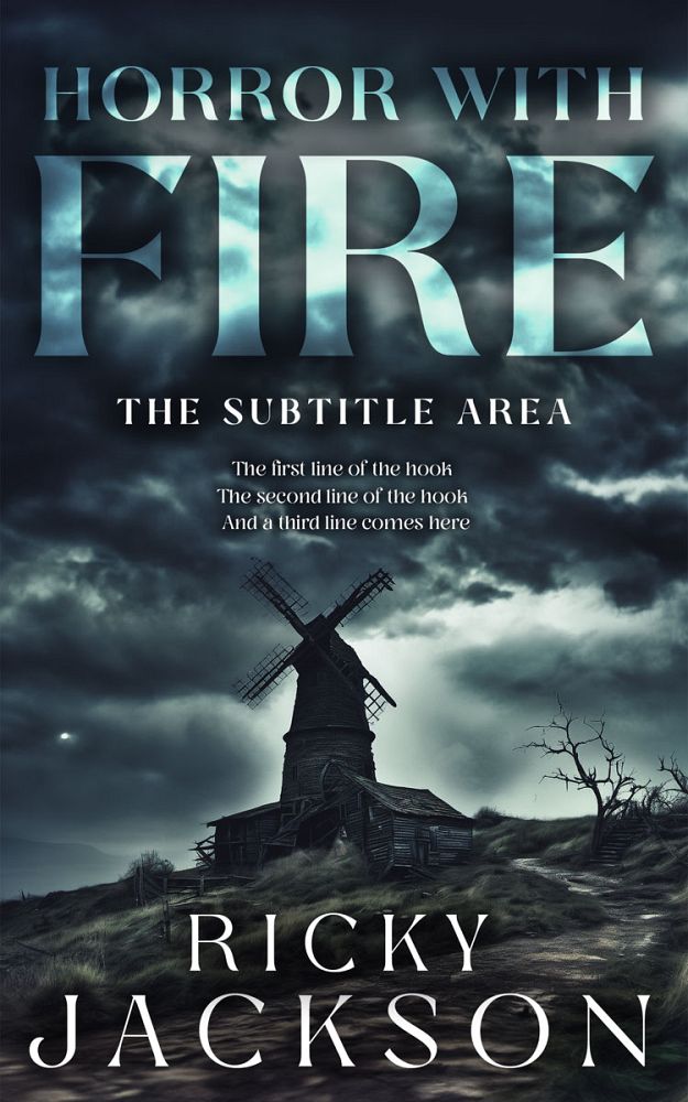 Front view of Outer Space #14927 - Premade Horror Book Cover | BookCoverZone
