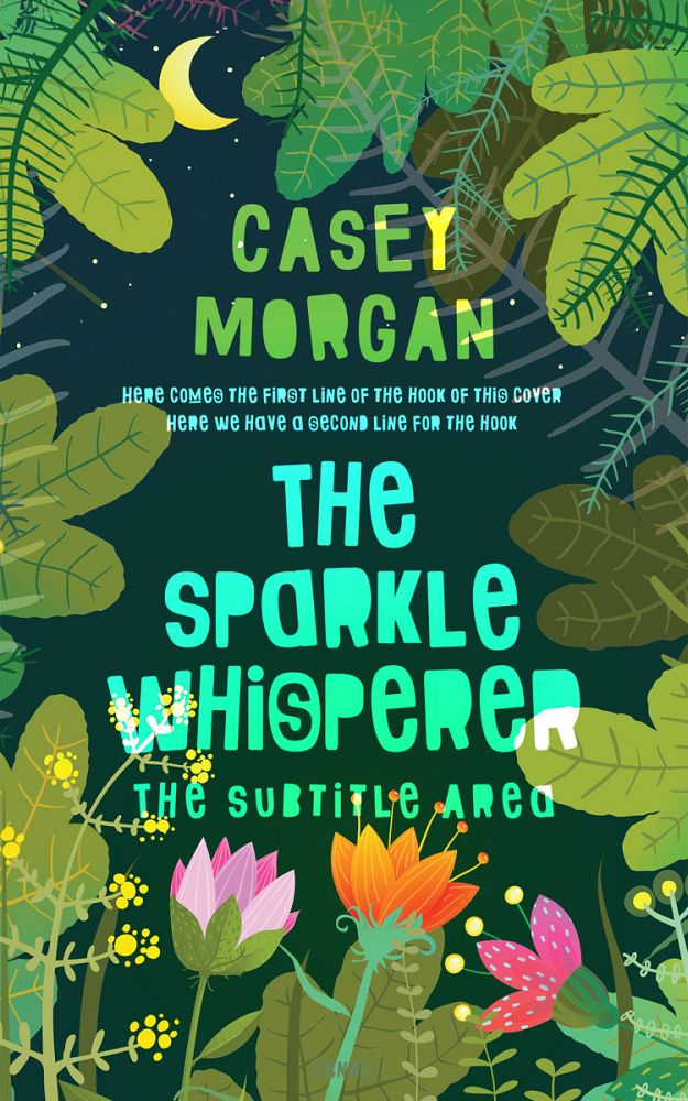 Front view of Everglade #14943 - Premade Nature Book Cover | BookCoverZone