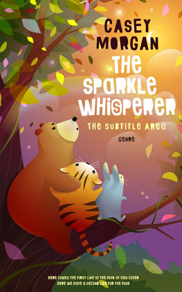 Front view of Spicy Mix #14947 - Premade Nature Book Cover | BookCoverZone