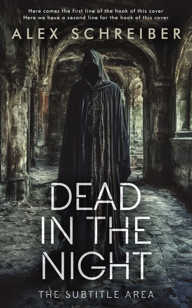 Front view of Tuatara #14982 - Premade Mystery & Thriller & Suspense Book Cover | BookCoverZone