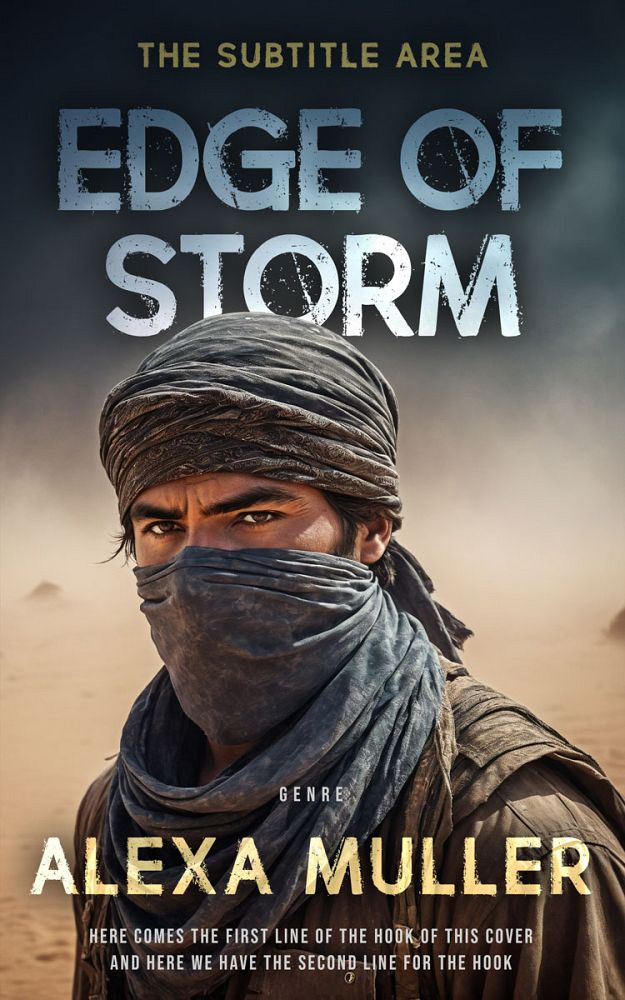 Front view of Vanilla #15021 - Premade Mystery & Thriller & Suspense Book Cover | BookCoverZone