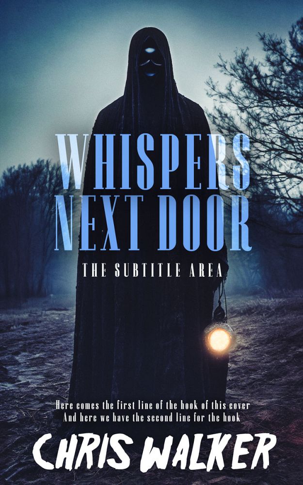 Front view of Ebony Clay #15078 - Premade Mystery & Thriller & Suspense Book Cover | BookCoverZone