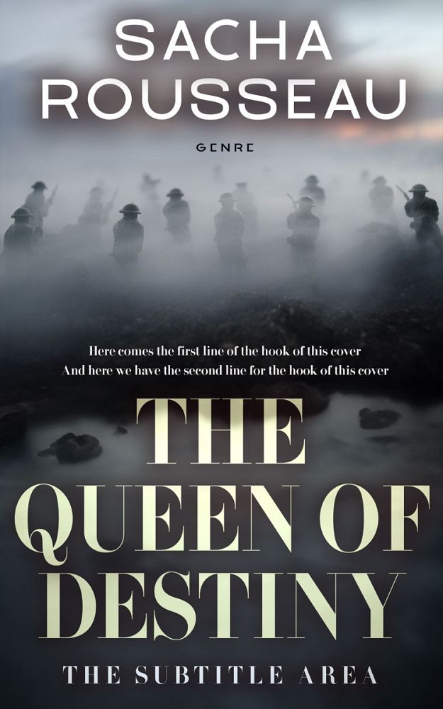 Front view of Tuna #15108 - Premade Historical Book Cover | BookCoverZone
