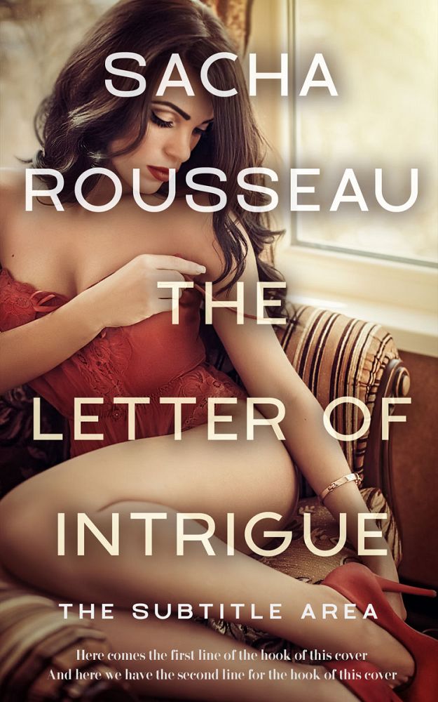 Front view of Sandal #15119 - Premade Chick Lit Book Cover | BookCoverZone
