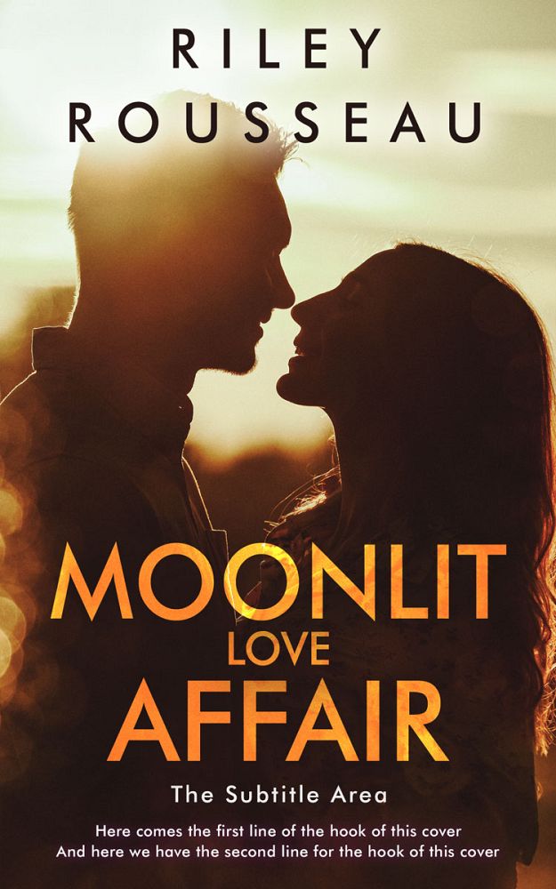 Front view of Hampton #15149 - Premade Romance Book Cover | BookCoverZone
