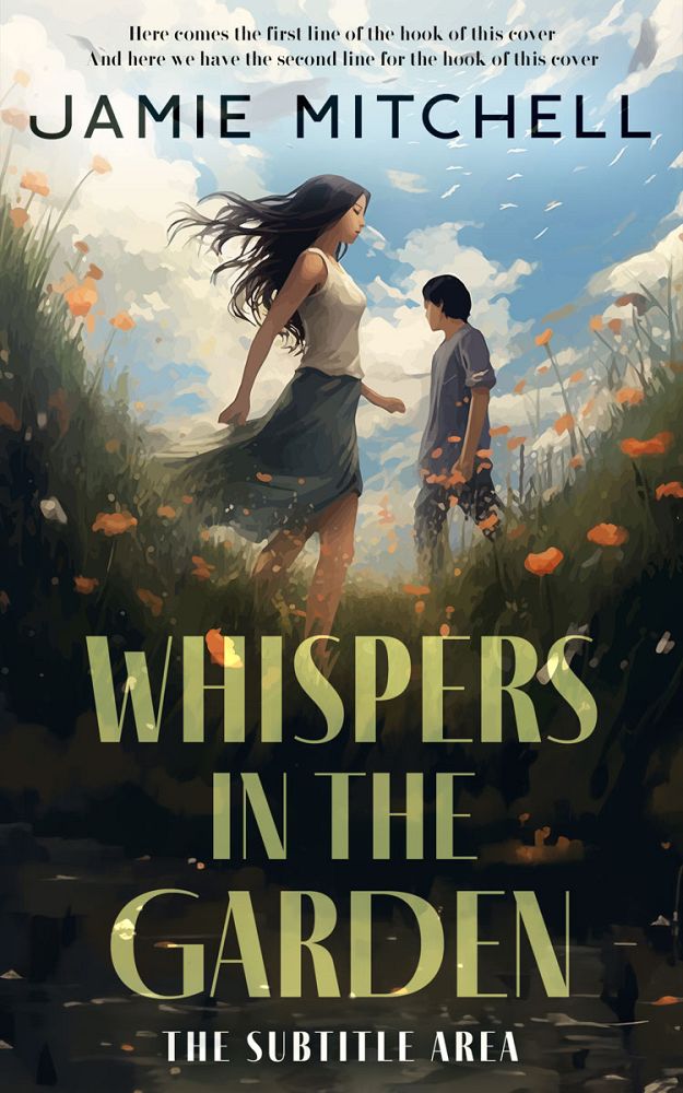 Front view of Moon Mist #15241 - Premade Teen & Young Adult Book Cover | BookCoverZone