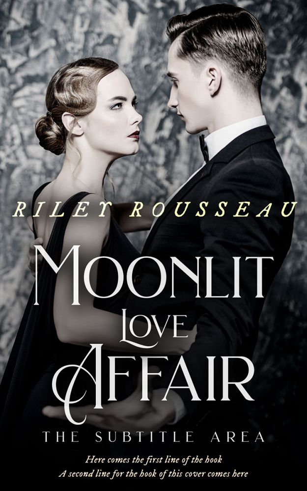 Front view of Cloud #15266 - Premade Romance Book Cover | BookCoverZone