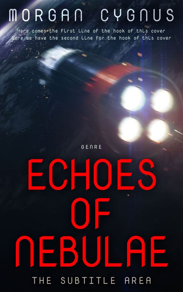 Front view of Mirage #15352 - Premade Science Fiction Book Cover | BookCoverZone