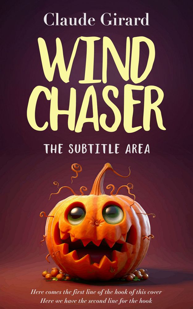 Front view of Cocoa Bean #15462 - Premade Horror Book Cover | BookCoverZone