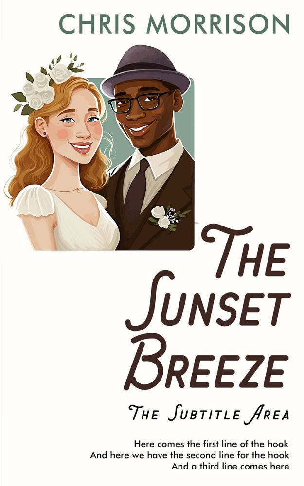 Front view of Bistre #15510 - Premade Romance Book Cover | BookCoverZone