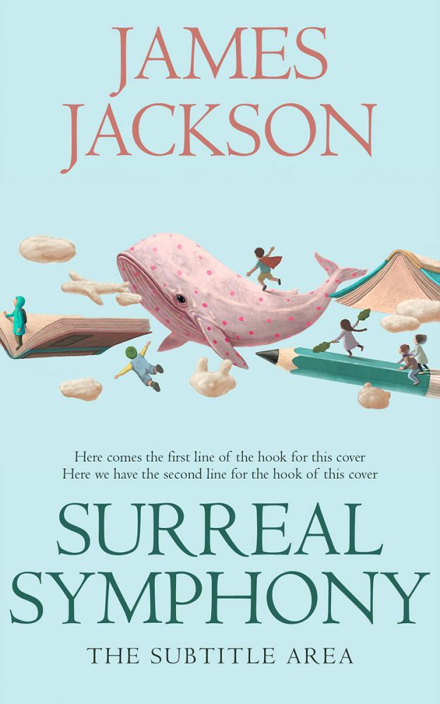 Front view of Ziggurat #15515 - Premade Surreal Book Cover | BookCoverZone