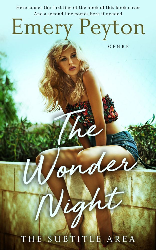 Front view of Iceberg #15741 - Premade Teen & Young Adult Book Cover | BookCoverZone