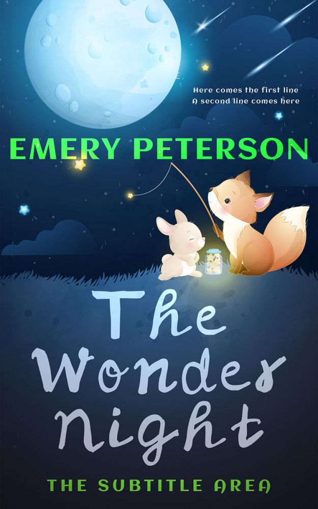 Front view of Big Stone #15745 - Premade Nature Book Cover | BookCoverZone