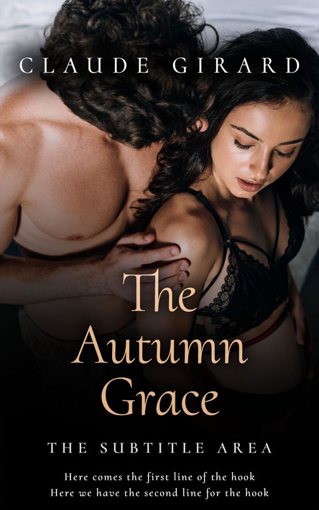 Front view of Quicksand #15801 - Premade Romance Book Cover | BookCoverZone