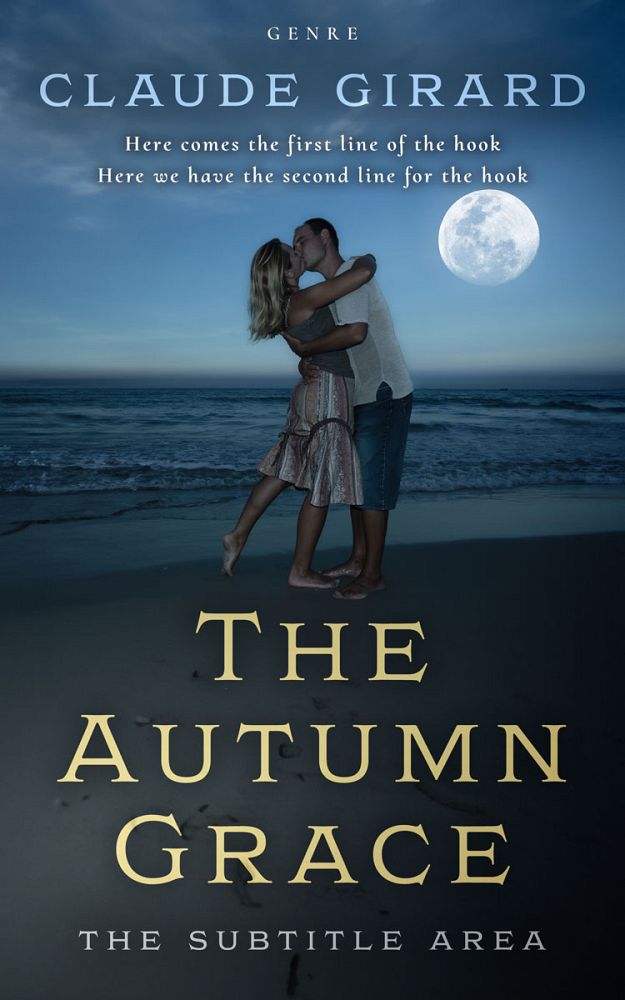 Front view of Ebony Clay #15821 - Premade Romance Book Cover | BookCoverZone