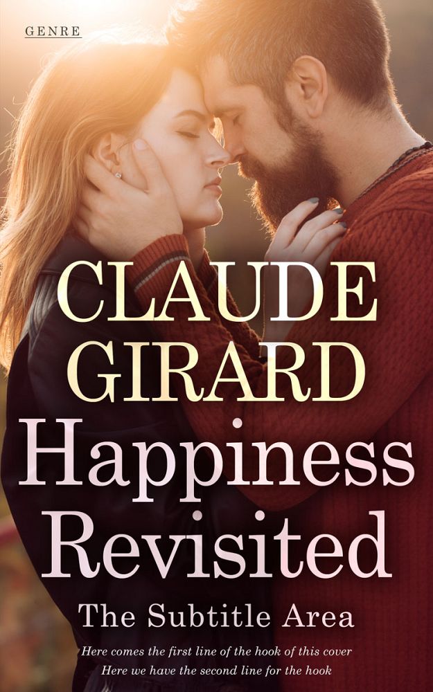 Front view of Calico #15894 - Premade Romance Book Cover | BookCoverZone