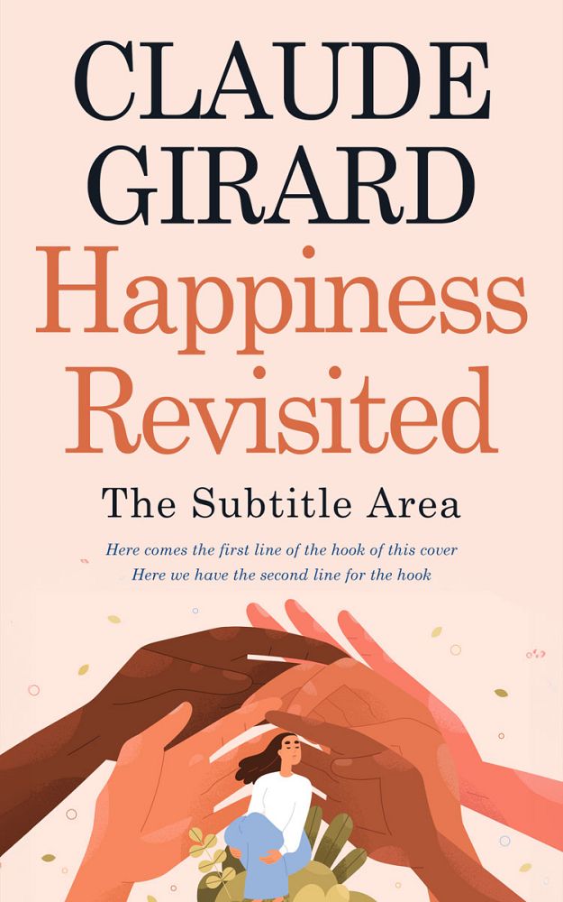 Front view of Linen #15896 - Premade Politics & Law & Society Book Cover | BookCoverZone