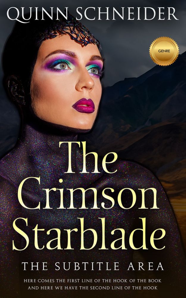 Front view of Thunder #15947 - Premade Science Fiction Book Cover | BookCoverZone