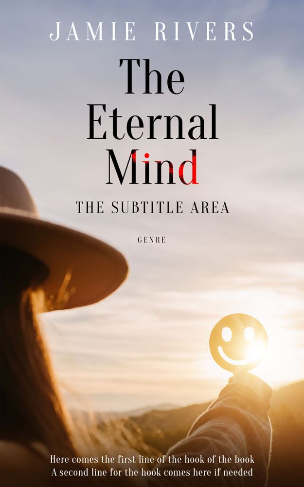 Front view of Swirl #16094 - Premade Religion & Spirituality Book Cover | BookCoverZone