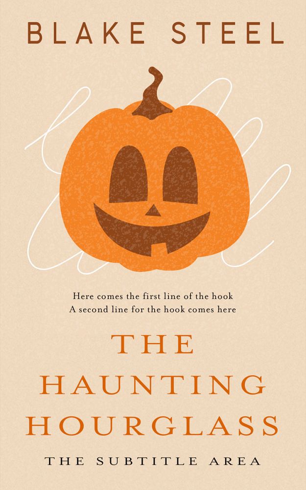 Front view of Almond #16173 - Premade Horror Book Cover | BookCoverZone