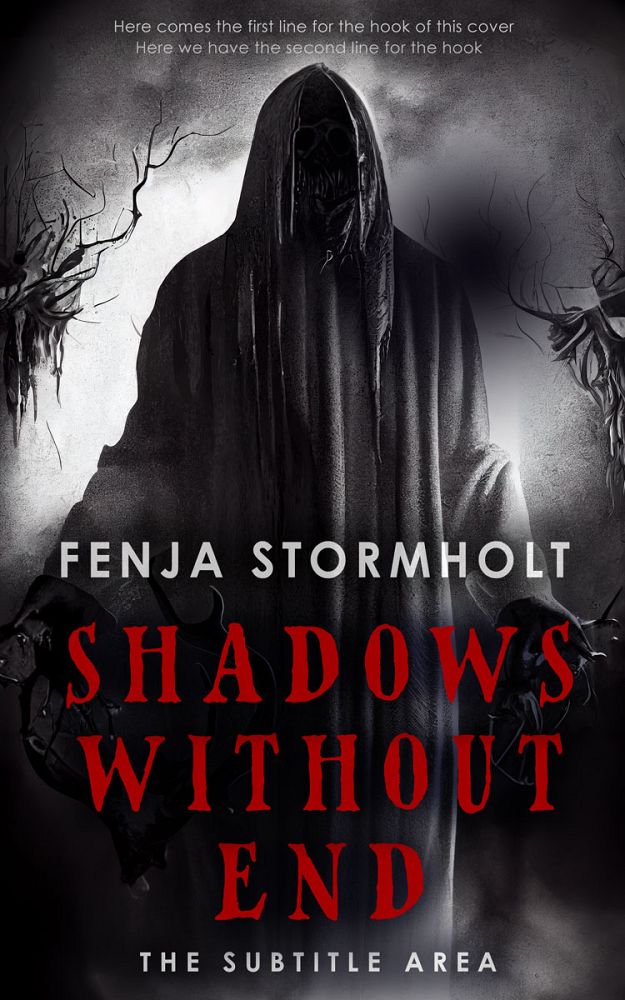 Front view of Thunder #16263 - Premade Horror Book Cover | BookCoverZone