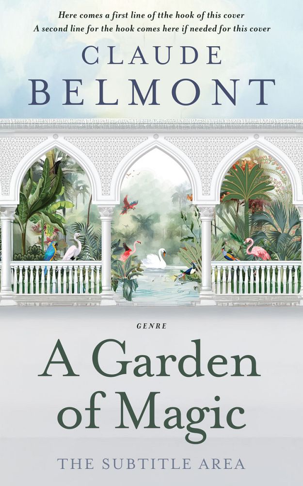 Front view of Conch #16306 - Premade Literary Fiction Book Cover | BookCoverZone