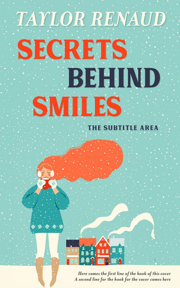 Front view of Sinbad #16386 - Premade Chick Lit Book Cover | BookCoverZone