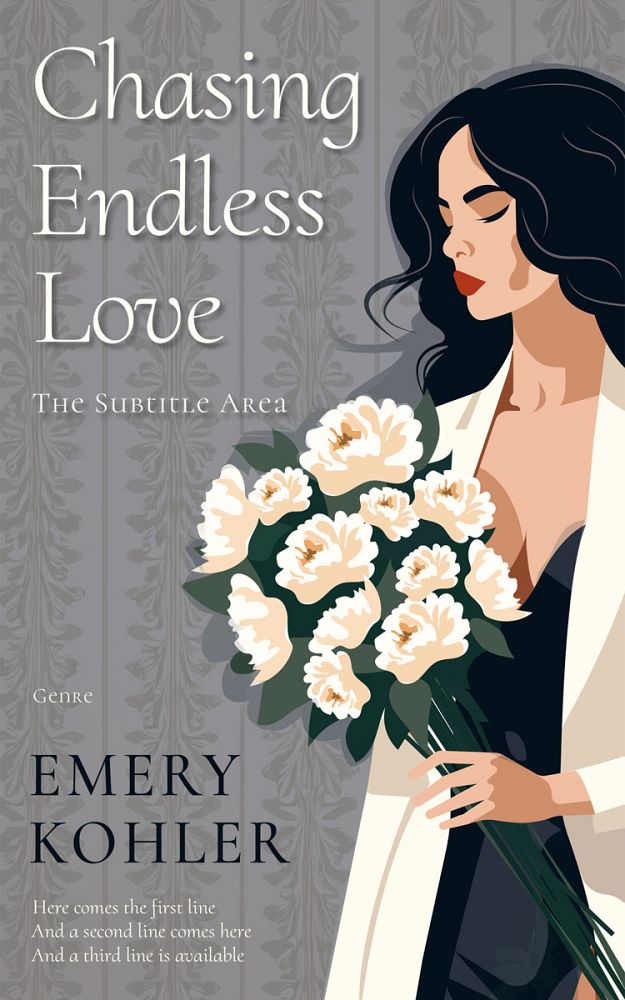 Front view of Gray #16423 - Premade Mystery & Thriller & Suspense Book Cover | BookCoverZone