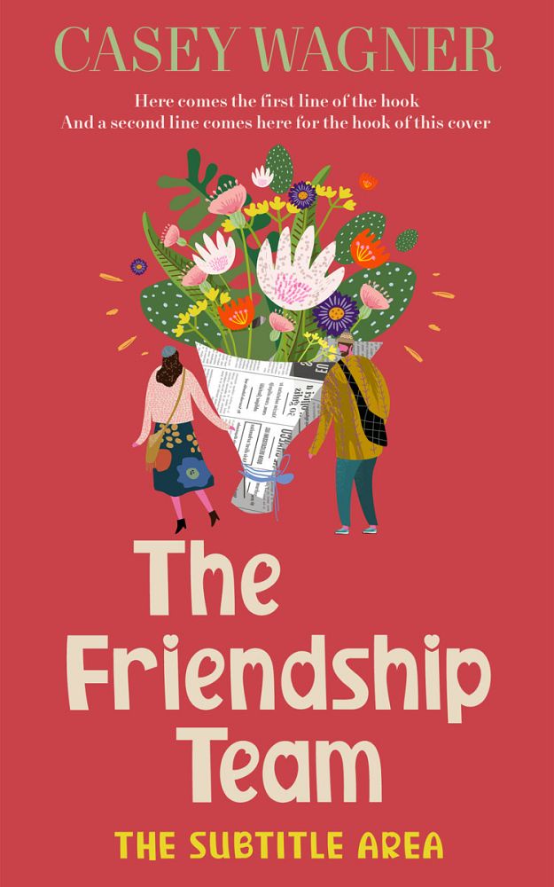 Front view of Mojo #16453 - Premade Abstract Book Cover | BookCoverZone