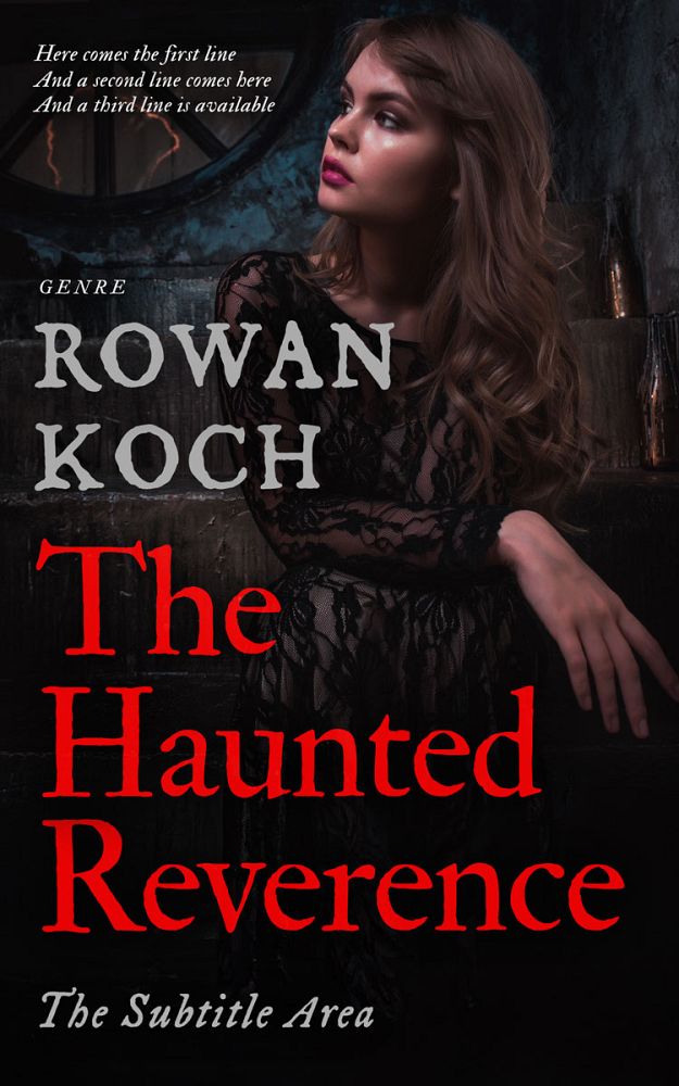 Front view of Cod Gray #16696 - Premade Mystery & Thriller & Suspense Book Cover | BookCoverZone