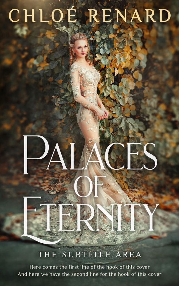 Front view of Taupe #16931 - Premade Romance Book Cover | BookCoverZone